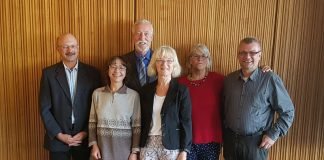 Karl Seiler, Gabriele Bandt, Rainer Schlipper, Elisabeth Sauer, Anna Oehne-Marquard und Jürgen Reichenbach (nicht auf dem Foto sind Ute Schmitt, Jür-gen Schubert) (Foto: Kreisseniorenrat Rhein-Neckar-Kreis e.V.)