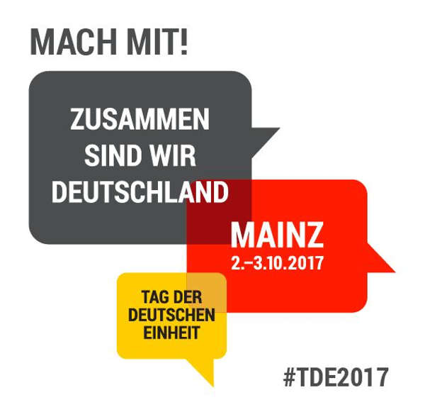 Logo TDE2017 (Quelle: Staatskanzlei Rheinland-Pfalz) Logo TDE2017 (Quelle: Staatskanzlei Rheinland-Pfalz)