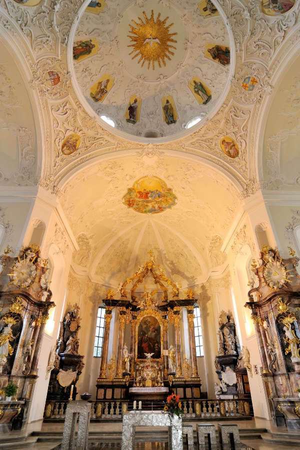 Peterskirche: Die barocke Peterskirche Bruchsal, ein Werk des Barockarchitekten Balthasar Neumann, wartet mit Führungen und einem Drehorgelkonzert auf. (Foto: Martin Heintzen)