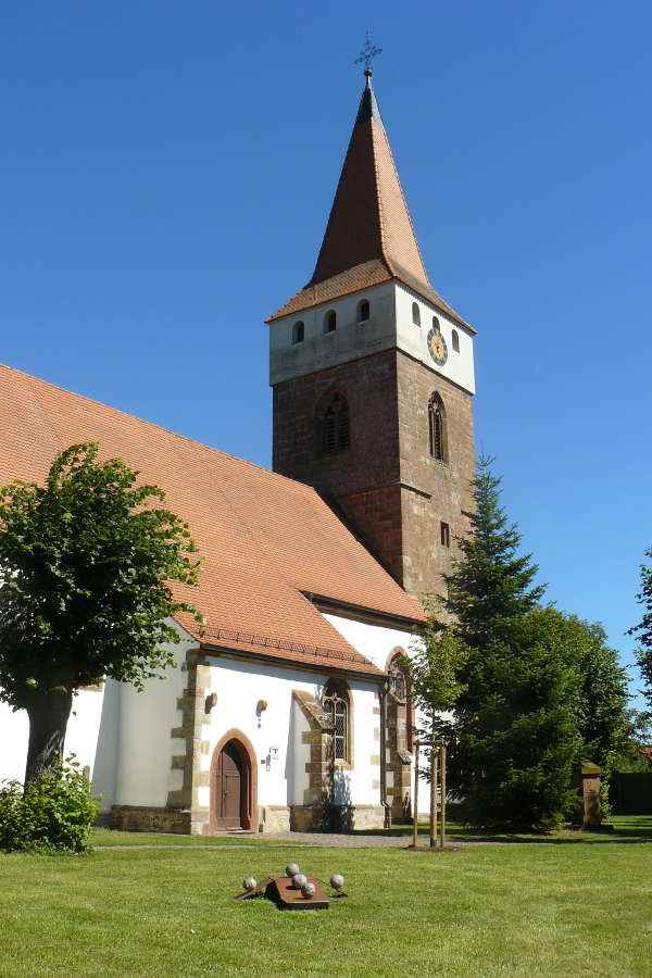 Kirche Minfeld (Foto: Kreisverwaltung Germersheim) Kirche Minfeld (Foto: Kreisverwaltung Germersheim)