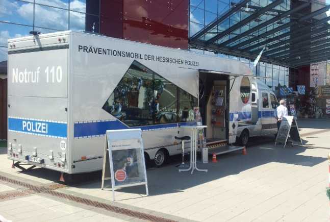 Nutzen Sie die kostenlose Beratung im Präventionsmobil der Hessischen Polizei