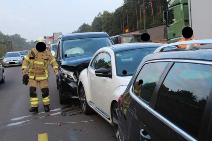 Unfallbeschädigte Fahrzeuge