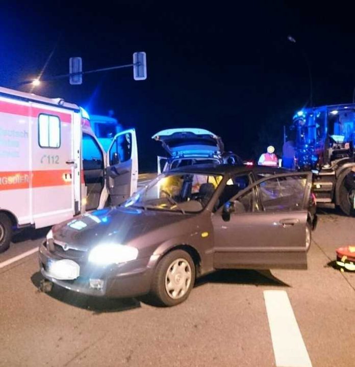 Unfall Bruchwegkreuzung