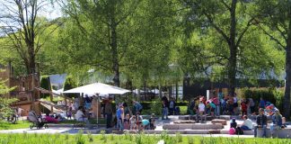 Bleibt den Kindern dauerhaft erhalten: Der Falkenstein-Spielplatz. (Foto: Gartenschau Bad Herrenalb 2017)