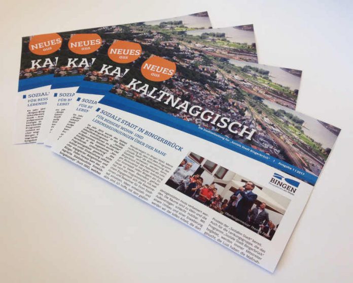 2017-10-26 Abbildung Stadtteilzeitung Nr.1 für PM Kaltnaggisch, Bingen