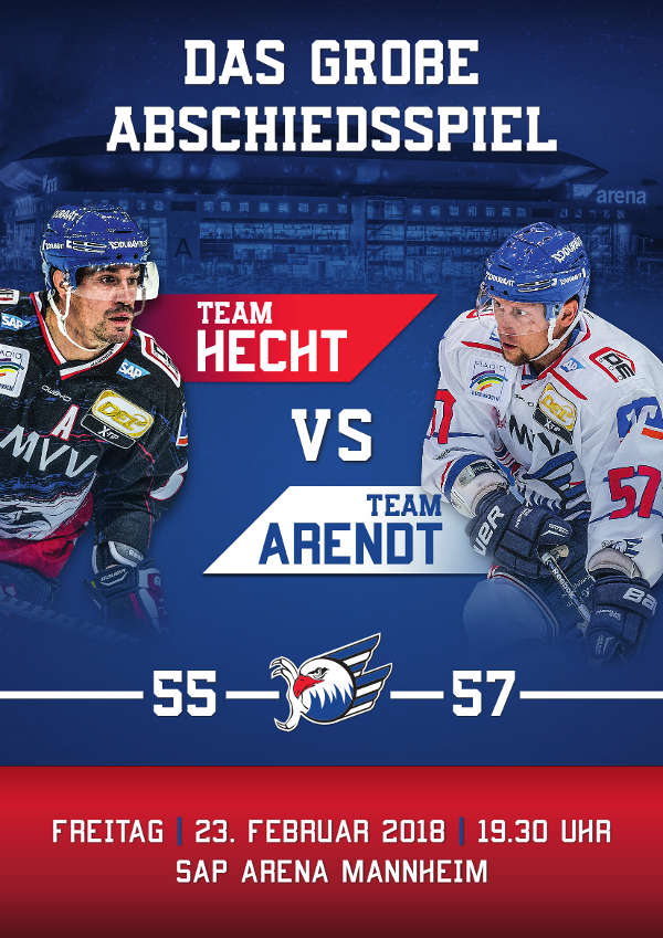 Veranstaltungsplakat (Quelle: Adler Mannheim)