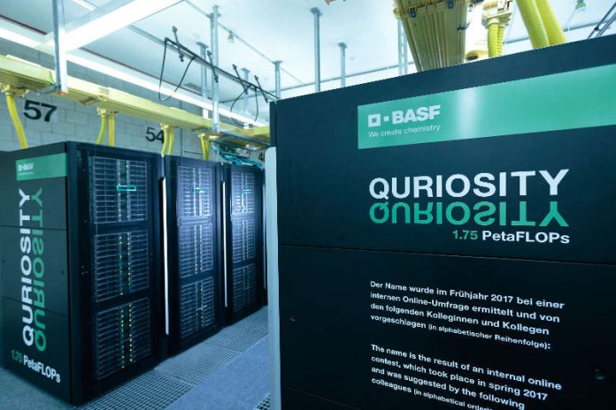 Der Supercomputer der BASF hat seinen Betrieb in Ludwigshafen aufgenommen (Foto: BASF SE)