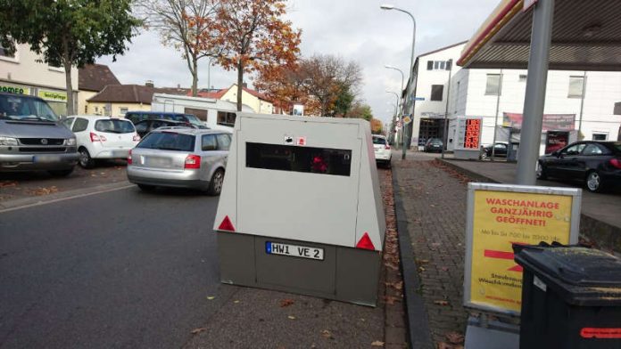 Blitzeranhänger in LU-Friesenheim (Foto: privat)