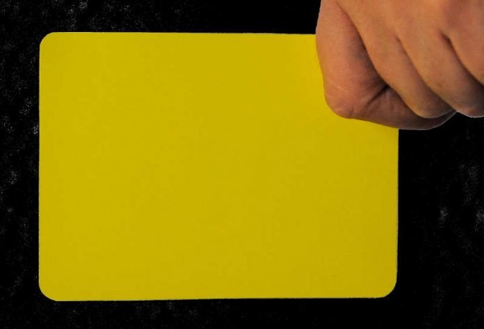Gelbe Karte (Symbolbild) (Quelle: Polizeipräsidium Westpfalz) Gelbe Karte (Symbolbild) (Quelle: Polizeipräsidium Westpfalz)