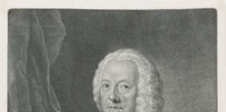 Georg Philipp Telemann, Druckgrafik, Portrait, 1750, Mezzotinto (Foto: HMF / Horst Ziegenfuß)