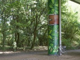 Einweihung der Graffiti-Galerie im GrünGürtel (Foto: Stefan Cop)