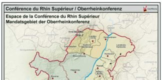 Mandatsgebiet der Oberrheinkonferenz