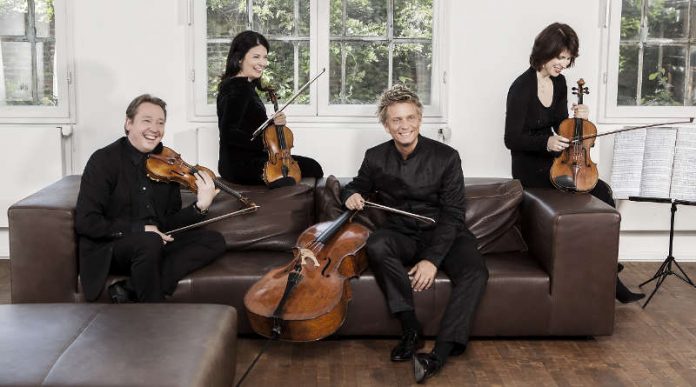 Das Minguet Quartett zählt zu den international gefragtesten Streichensembles. Die Musiker konzentrieren sich auf die klassisch-romantische Literatur und die Musik der Moderne. (Foto: Frank Rossbach)