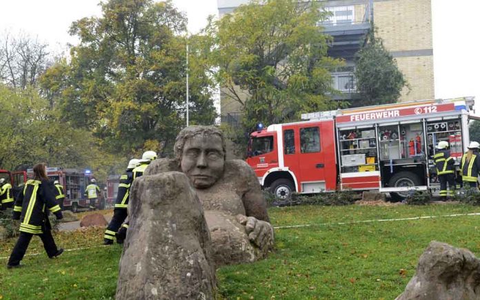 Geübt wurde im Westpfalzklinikum in Kirchheimbolanden (Foto: Helmut Dell)