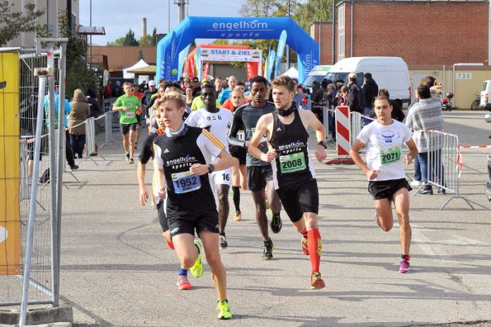 Läufer beim FRANKLIN Meilenlauf (Foto:: PIX-Sportfotos /Michael Ruffler)