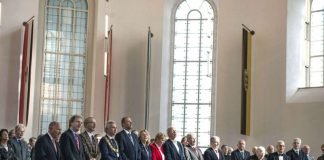 Festakt in der Paulskirche zum Tag der Deutschen Einheit (Foto: Heike Lyding)