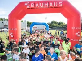 BAUHAUS ist neuer Titelsponsor des Firmenlaufs (Foto: n plus sport GmbH)