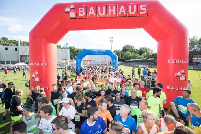 BAUHAUS ist neuer Titelsponsor des Firmenlaufs (Foto: n plus sport GmbH)