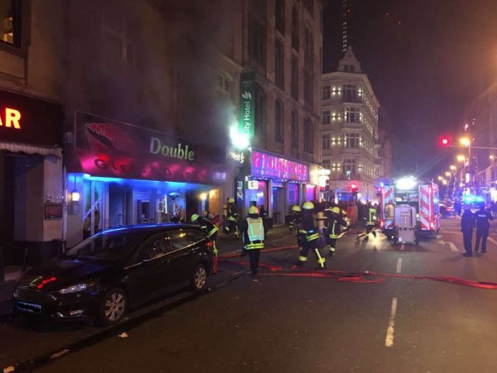 Brand in der Moselstraße (Foto: Feuerwehr Frankfurt)