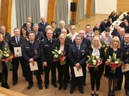 Verleihung der Goldenen Feuerwehr-Ehrenzeichen (Foto: Kreisverwaltung Germersheim)