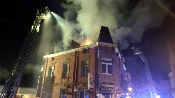 Wohnungsbrand im Dachgeschoss Bleichstr.