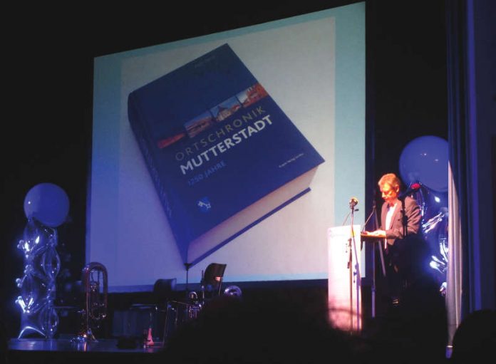 Professor Dr. Kurt Andermann hielt die Festrede (Foto: Gemeindeverwaltung Mutterstadt)