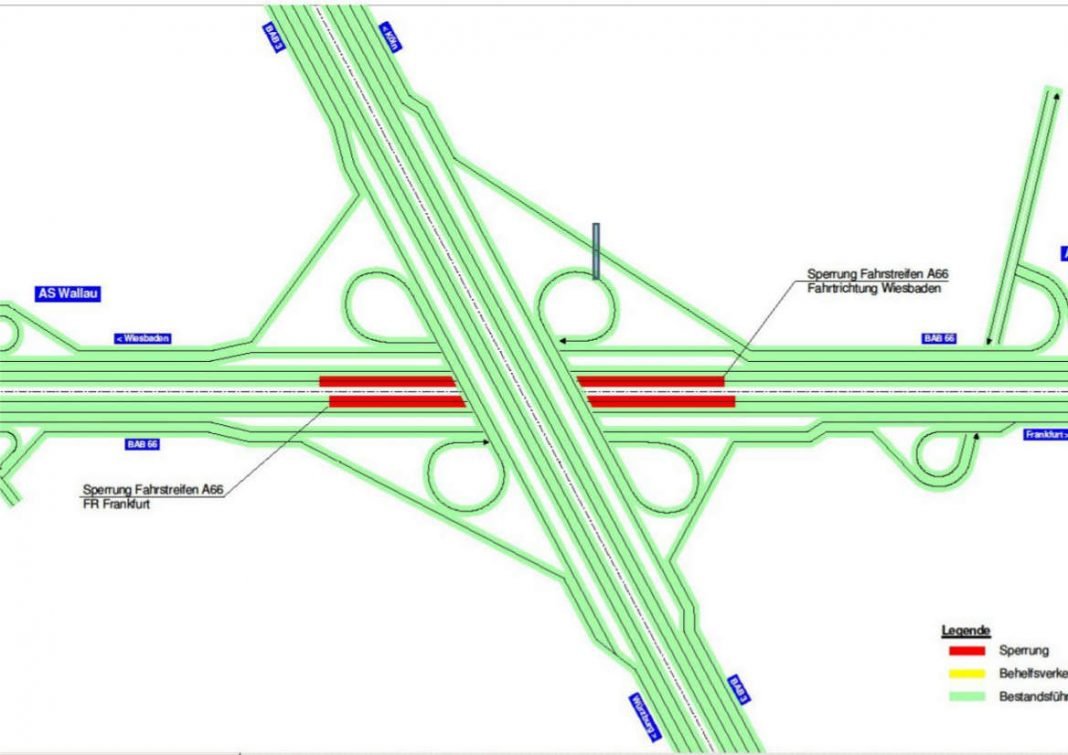 Wiesbadener Kreuz (Grafik: Hessen Mobil 2017)