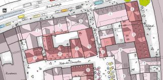 Visualisierung der neuen Einzelhandelsflächen in der Frankfurter Altstadt (Quelle: DomRömer GmbH)