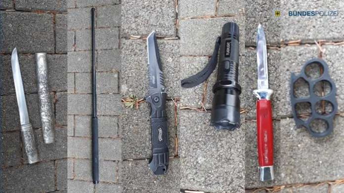 Sichergestellte Waffen Sichergestellte Waffen