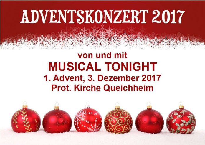 MUSICAL TONIGHT - Veranstaltungsplakat (Quelle: Musical Tonight)