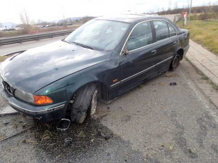 Verkehrsunfall auf der B41 - Bretzenheim