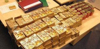 Keine Goldbarren sondern Kaffeepäckchen