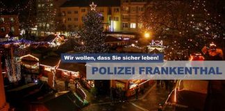 Der Weihnachtsmarkt beginnt heute und die Polizei hat wieder alle Hände voll zu tun