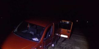Verunfallter Pkw