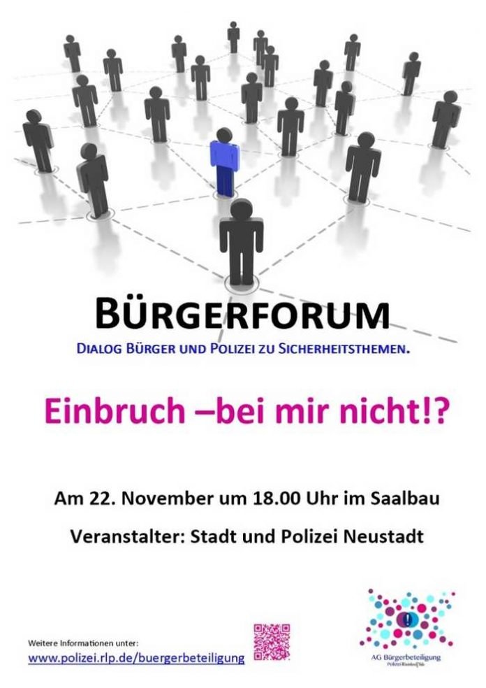 Einladung zum Bürgerforum Einladung zum Bürgerforum