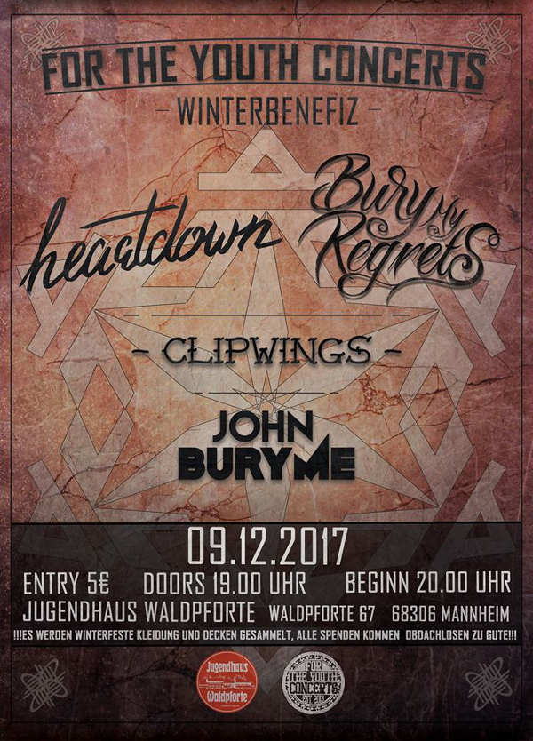 Benefizkonzert im Jugendhaus Waldpforte Veranstaltungsplakat (Quelle: Jugendhaus Waldpforte)