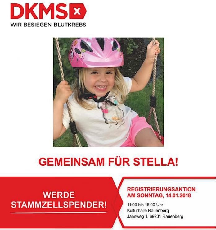 Einladung zur Registrierungsaktion (Quelle: DKMS) Einladung zur Registrierungsaktion (Quelle: DKMS)