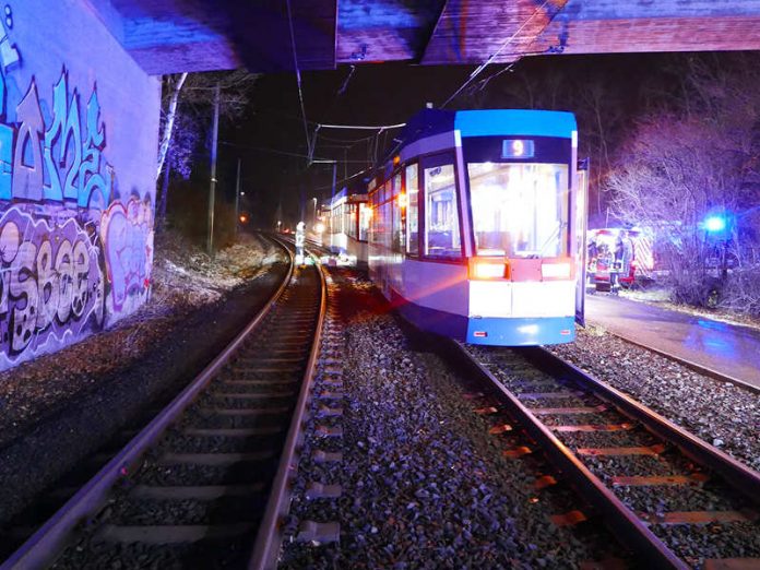 Eine tote Person musste von der Feuerwehr geborgen werden (Foto: Feuerwehr Darmstadt)