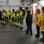 Nachtübung der Rettungshundestaffel Weidenthal und der Freiwilligen Feuerwehr Deidesheim