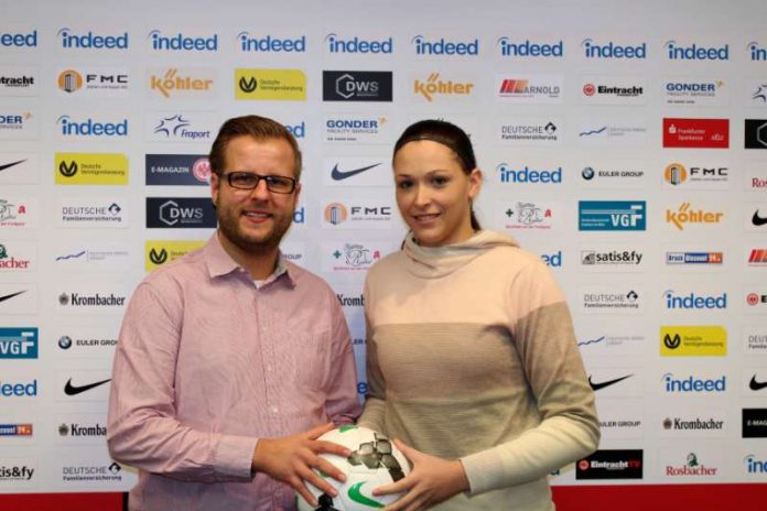 Adrian Stanik und Sophie Schouten (Foto: Eintracht Frankfurt)