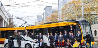 Alle Mobilitätsformen haben die Konsortialpartner des Projekts RegioMOVE im Blick (Foto: KVV/Peter Hennrich)