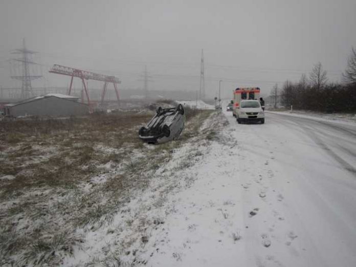 Verkehrsunfall K29 bei Schweppenhausen