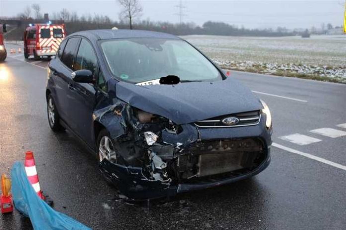 Verkehrsunfall L 401 - Einmündung B 48