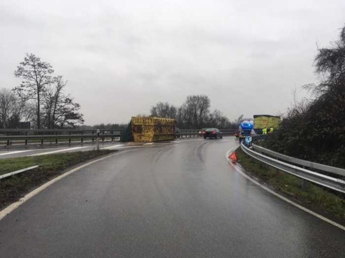 Lkw-Unfall B9