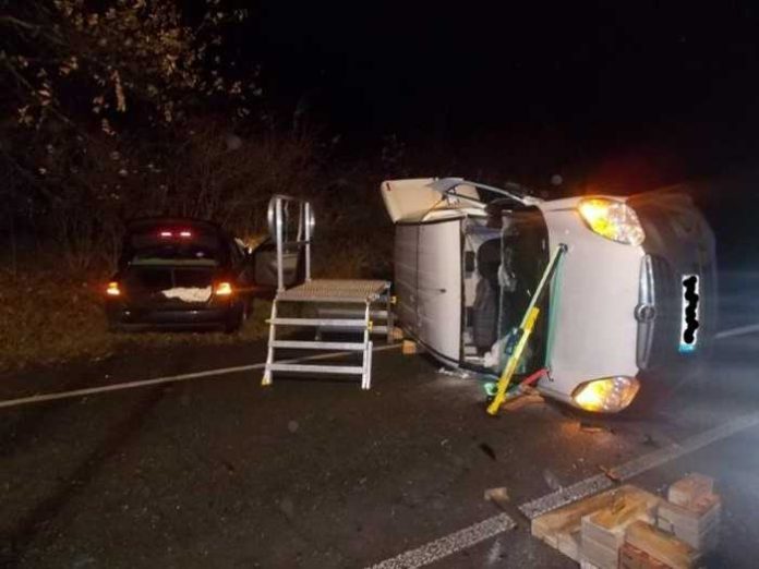 Unfall auf der B271 Unfall auf der B271