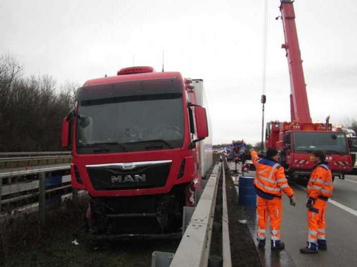 Lkw-Unfall Alzeyer Kreuz