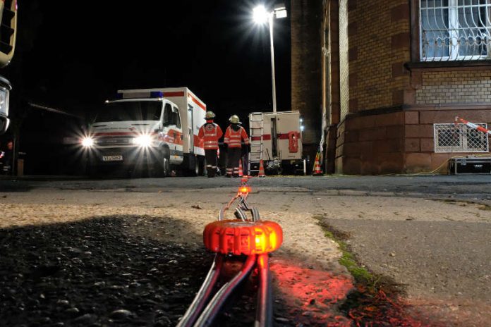 Die Bereitschaften des DRK Darmstadt sind auf alle Arten von Notfällen und Einsätzen vorbereitet. Dafür werden regelmäßig Übungen abgehalten. (Foto: Nicolai Althaus/DRK Darmstadt)