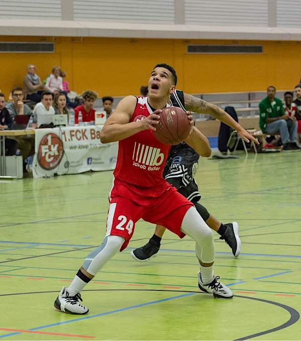 War einer der Topscorer: Lauterns Kevin Croom (24) (Foto: Michael Schmitt)