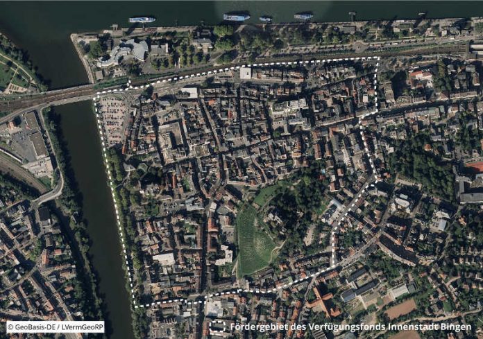 Fördergebiet_Verfügungsfonds_Innenstadt_Bingen Fördergebiet Bingen