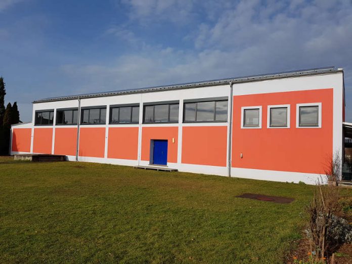 Turnhalle der Hainbachschule Hochstadt (Foto: VG Offenbach a.d. Queich)